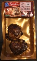 Haut de cuisse de poulet rôti