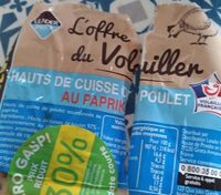 Hauts de cuisse de poulet au paprika