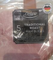 Deluxe traditional roast ham slices