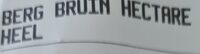 Berg bruin