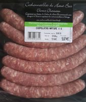 Chipolatas Nature × 6