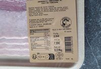 Jambon à l'ancienne salé à la veine