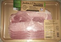 Jambon à l'ancienne salé à la veine