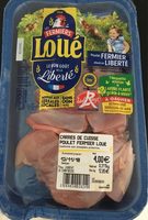 Carrés de cuisse poulet fermier de Loué