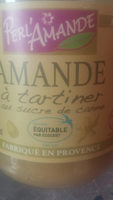 Amande à tartiner au sucre de canne