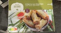 8 nems aux légumes
