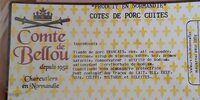 Côtes de porc cuites