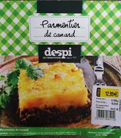 Parmentier de canard