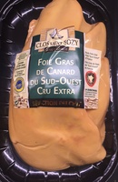 Foie gras de canard du Sud-Est cru extra
