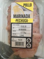 Pollo pechuga marinada