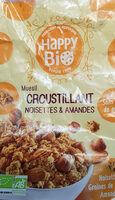 Muesli croustillant noisettes & amandes