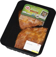 Ribs porc marinade barbecue