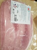 Jambon superieur avec couenne 4 tranches