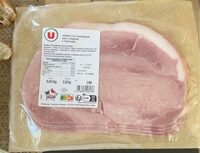 Jambon cuit supérieur avec couenne