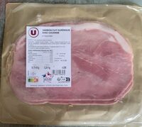 Jambon cuit supérieur avec couenne