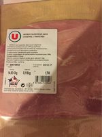 Jambon superieur sans couenne 2 tranches
