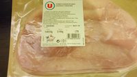 Jambon supérieur sans couenne 2 tranches