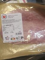 Jambon cuit supérieur sans couenne
