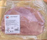 Jambon cuit superieur sans couenne 4 tranches