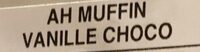 Muffin vanille choco