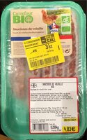 Saucisse de volaille bio