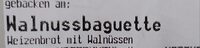 Walnussbaguette
