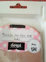 Mousse de foie pur porc