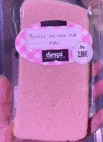 Mousse de foie pur porc