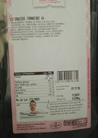Saucisse Francfort