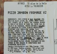 Pizza jambon fromage