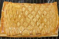 Feuilleté jambon champignons