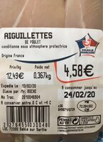 Aiguillettes de poulet