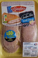 L' escalope Cordon bleu garnie au Comté et Bacon