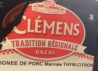 Araignée de porc marinée thym-citron