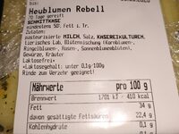 Heublumen Rebell Schnittkäse