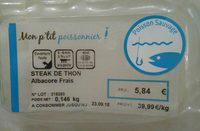 Steak thon Albacore frais sous vide