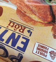 Poulet entier roti