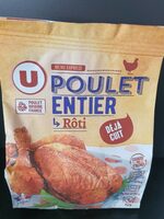 Poulet entier rôti
