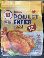 Poulet entier rôti