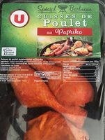 Cuisse de poulet au paprika