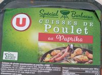 Cuisse de poulet au paprika spécial barbecue