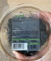 Olives noires a la Grecque