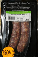 Saucisses oignons persil