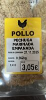 Pechuga empanada de pollo