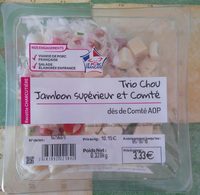 Trio Chou Jambon Supérieur et Comté