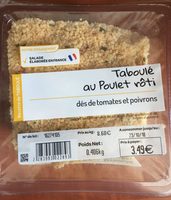 Taboulé au poulet rôti