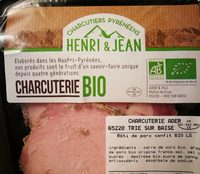 Rôti de porc confit bio