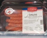 Chipolatas piment d'espelette