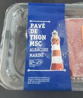 Pavé thon albâtre mariné décongelé