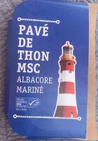 Pavé de thon MSC Albacore mariné